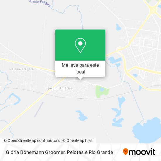 Glória Bönemann Groomer mapa