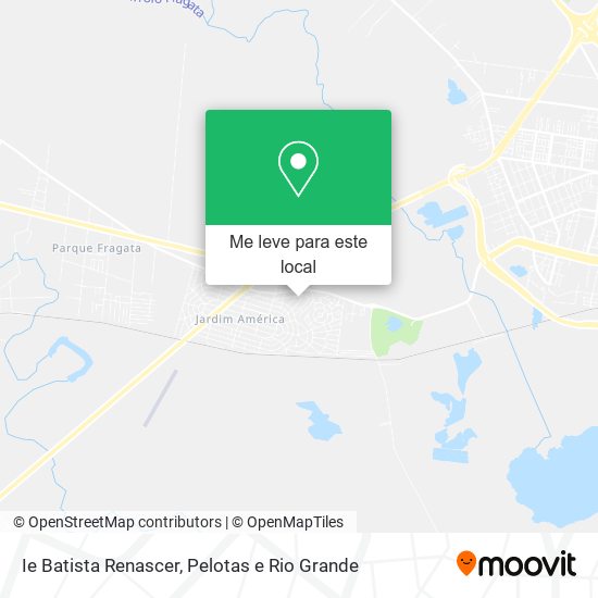 Ie Batista Renascer mapa