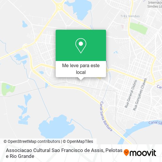 Associacao Cultural Sao Francisco de Assis mapa