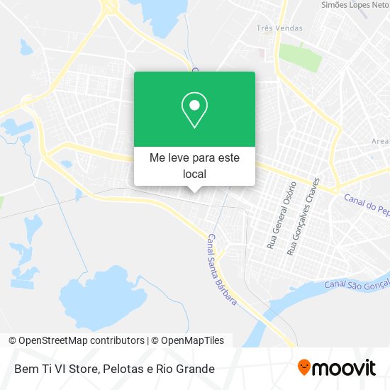 Bem Ti VI Store mapa