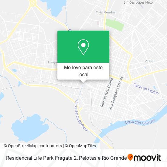 Residencial Life Park Fragata 2 mapa