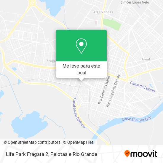 Life Park Fragata 2 mapa