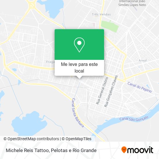 Michele Reis Tattoo mapa