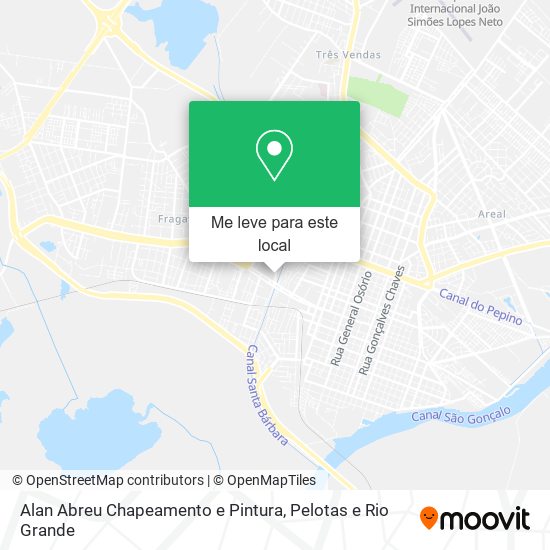 Alan Abreu Chapeamento e Pintura mapa