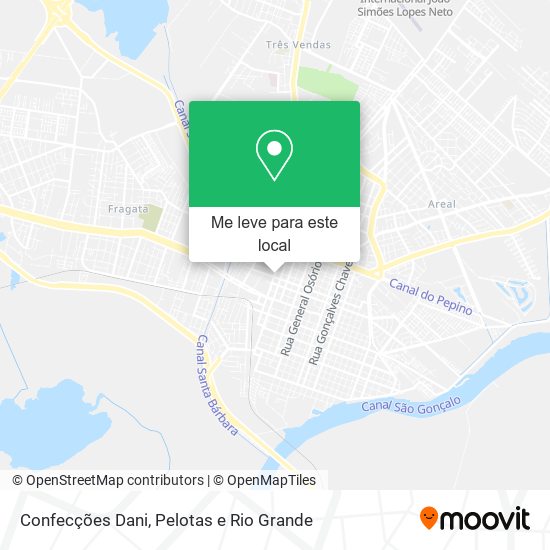 Confecções Dani mapa