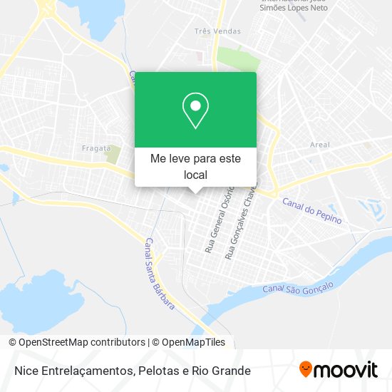 Nice Entrelaçamentos mapa