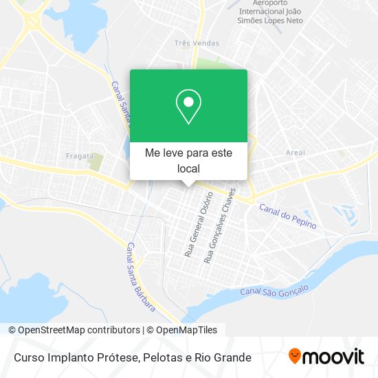 Curso Implanto Prótese mapa