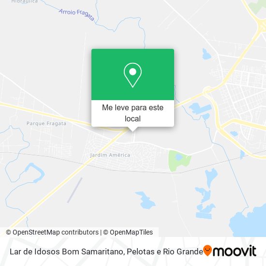 Lar de Idosos Bom Samaritano mapa