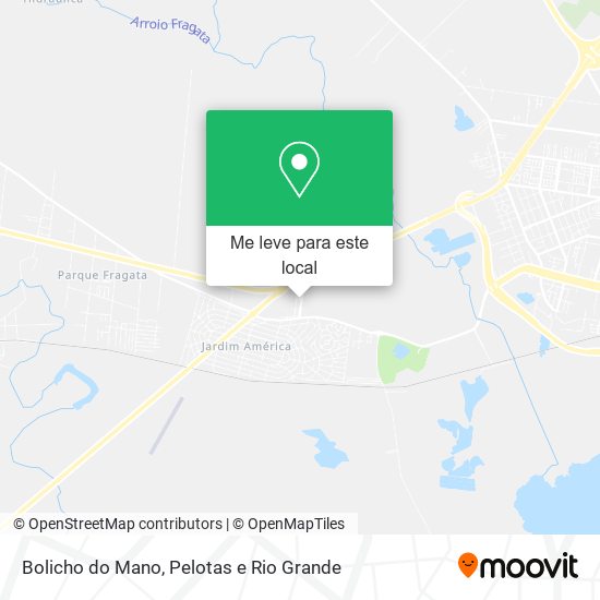 Bolicho do Mano mapa