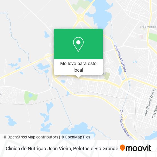 Clínica de Nutrição Jean Vieira mapa