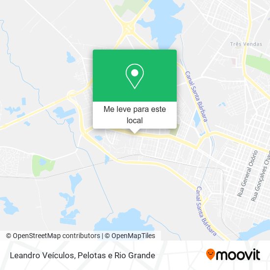 Leandro Veículos mapa