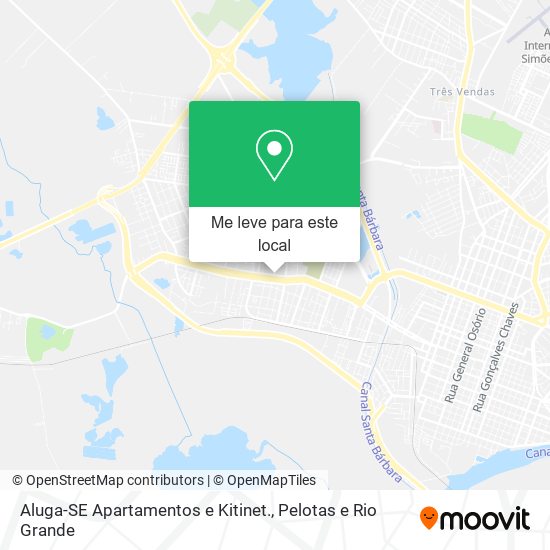 Aluga-SE Apartamentos e Kitinet. mapa