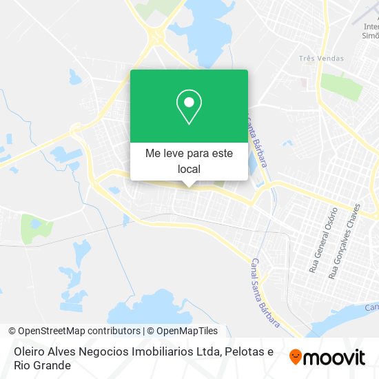 Oleiro Alves Negocios Imobiliarios Ltda mapa