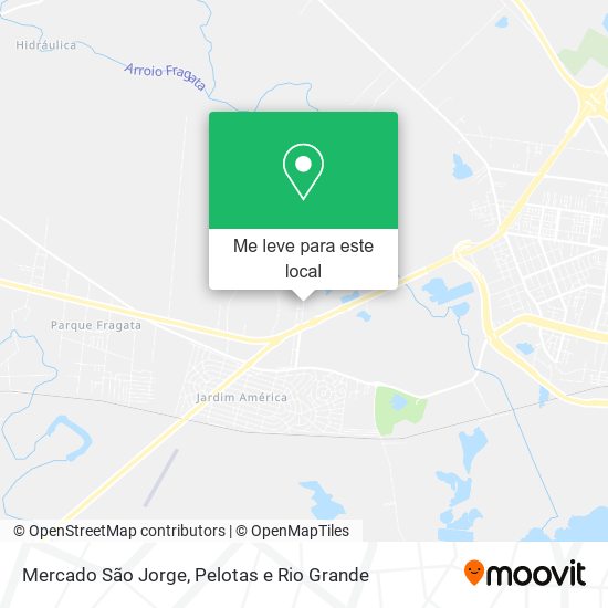 Mercado São Jorge mapa