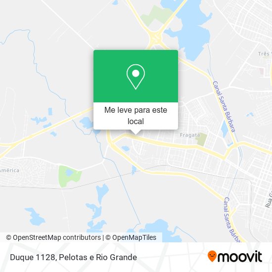 Duque 1128 mapa