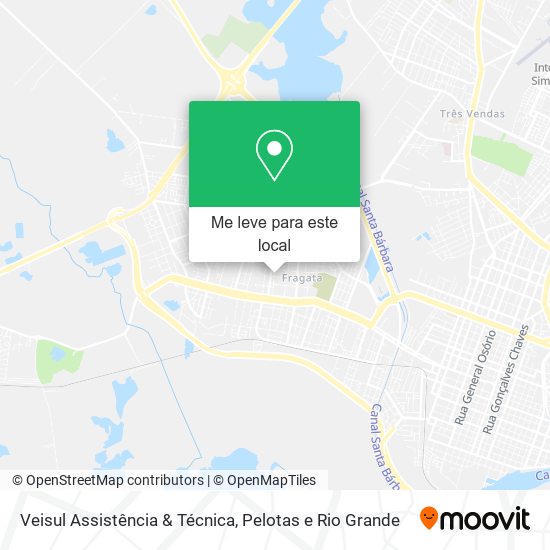 Veisul Assistência & Técnica mapa