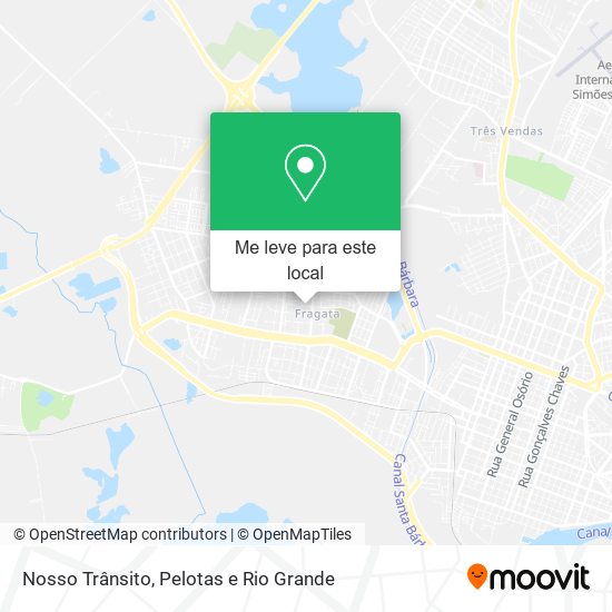 Nosso Trânsito mapa