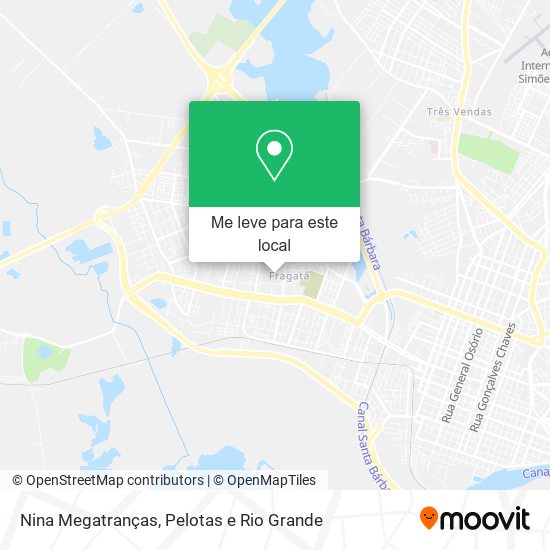 Nina Megatranças mapa