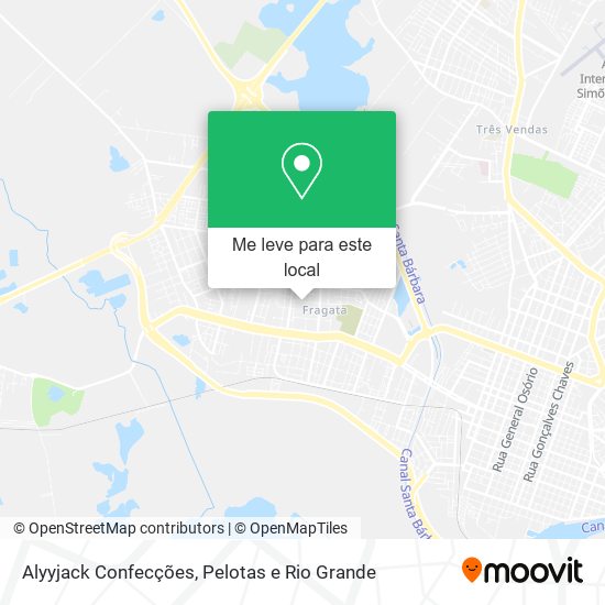 Alyyjack Confecções mapa