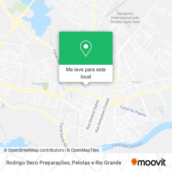 Rodrigo Seco Preparações mapa