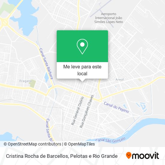 Cristina Rocha de Barcellos mapa