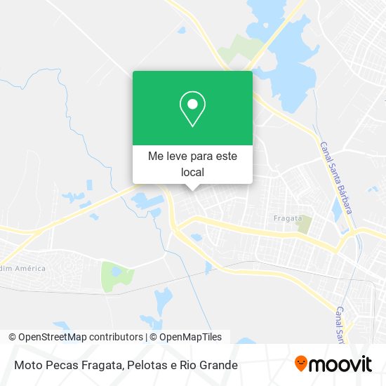 Moto Pecas Fragata mapa