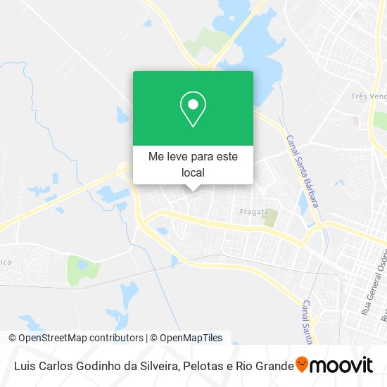 Luis Carlos Godinho da Silveira mapa