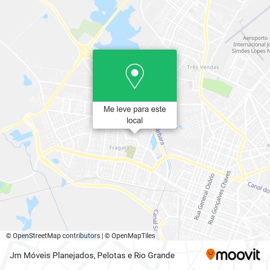 Jm Móveis Planejados mapa