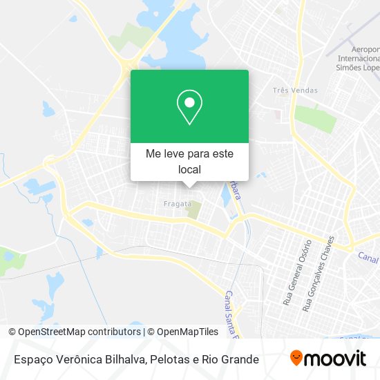 Espaço Verônica Bilhalva mapa