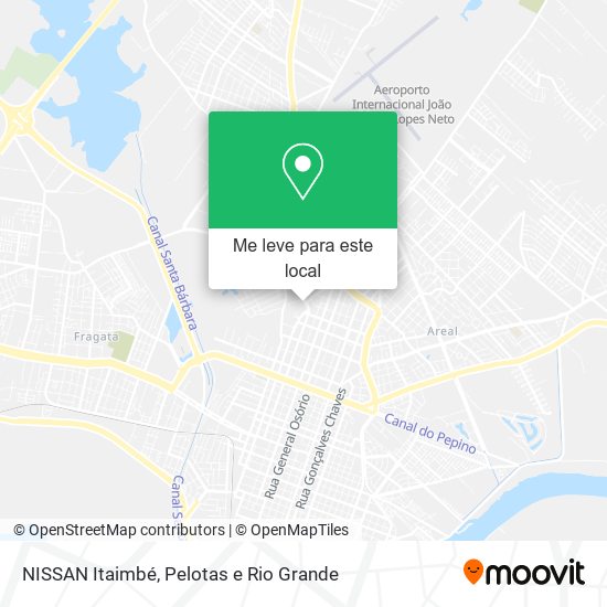 NISSAN Itaimbé mapa