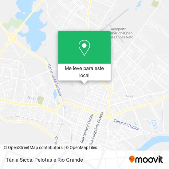 Tânia Sicca mapa