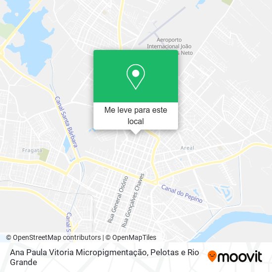 Ana Paula Vitoria Micropigmentação mapa