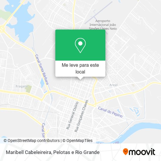 Maribell Cabeleireira mapa