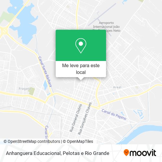 Anhanguera Educacional mapa