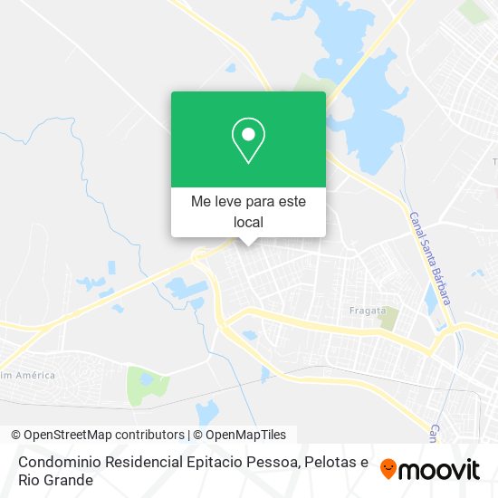 Condominio Residencial Epitacio Pessoa mapa