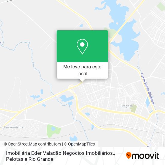Imobiliária Eder Valadão Negocios Imobiliários. mapa