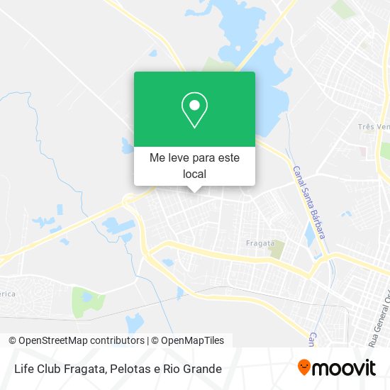 Life Club Fragata mapa