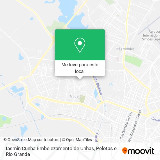 Iasmin Cunha Embelezamento de Unhas mapa