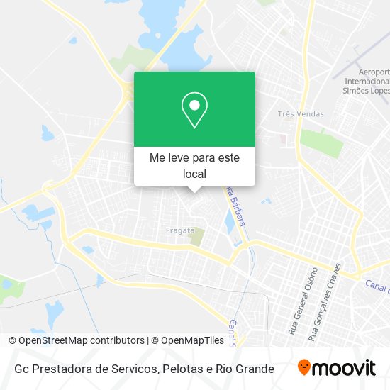 Gc Prestadora de Servicos mapa