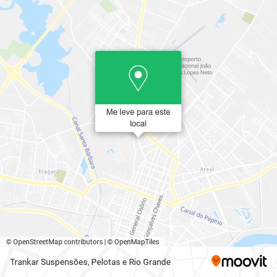 Trankar Suspensões mapa