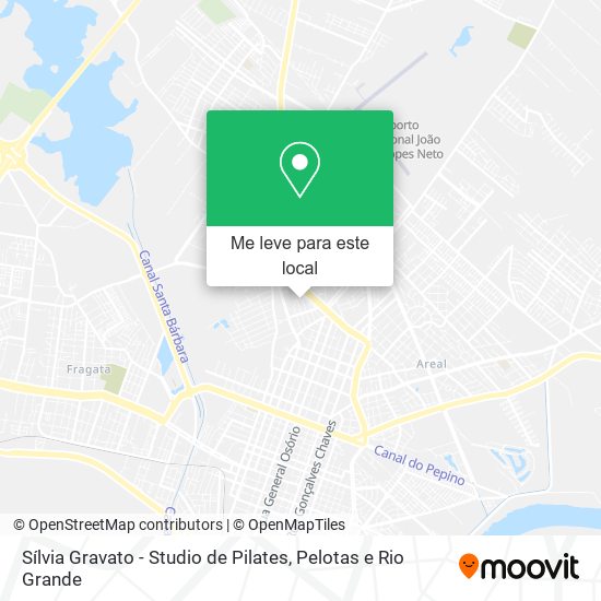 Sílvia Gravato - Studio de Pilates mapa
