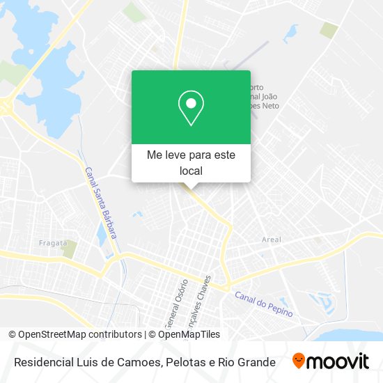 Residencial Luis de Camoes mapa