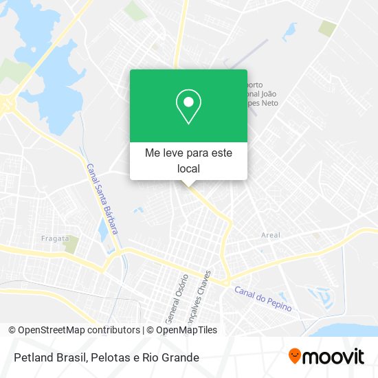 Petland Brasil mapa