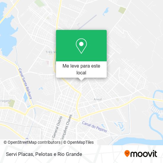 Servi Placas mapa
