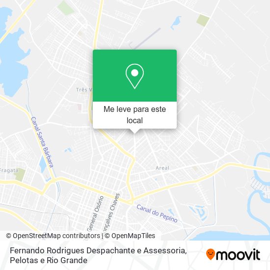 Fernando Rodrigues Despachante e Assessoria mapa