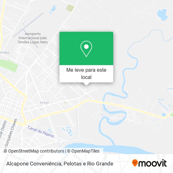Alcapone Conveniência mapa