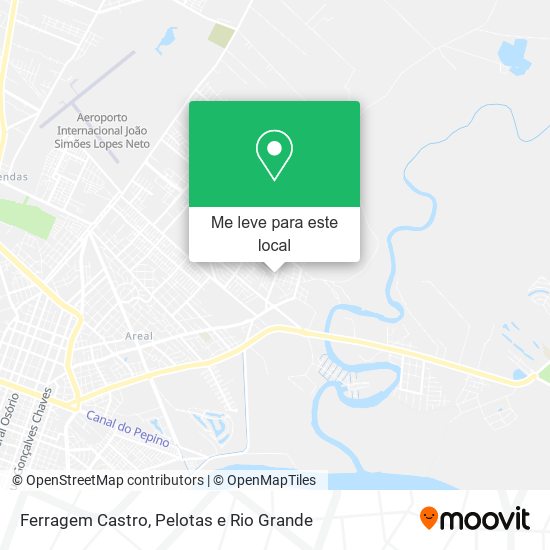 Ferragem Castro mapa