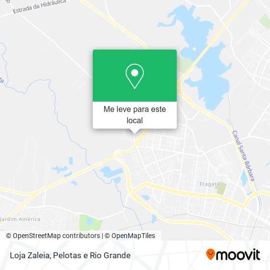 Loja Zaleia mapa