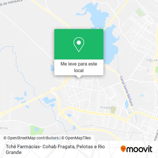 Tchê Farmácias- Cohab Fragata mapa