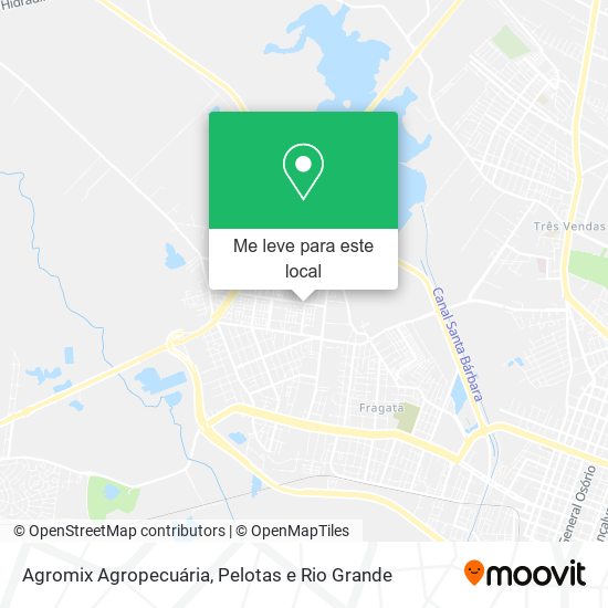 Agromix Agropecuária mapa